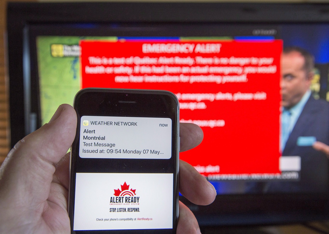 Canada-wide emergency alert test scheduled for Wednesday - NEWS 1130
