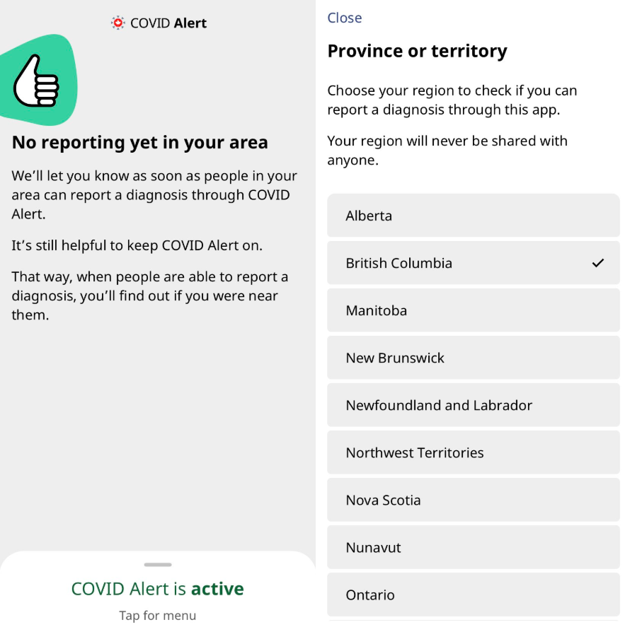 COVID-19 app, backed by federal government, now available